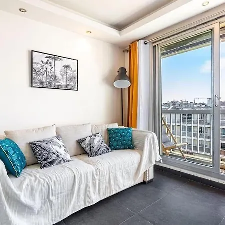 Apartman T2 - Vue Sur La Tour Eiffel Párizs